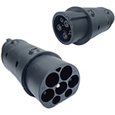 EVMOTIONS Gamma Type2 - Type1 32A adapter Príslušenstvo